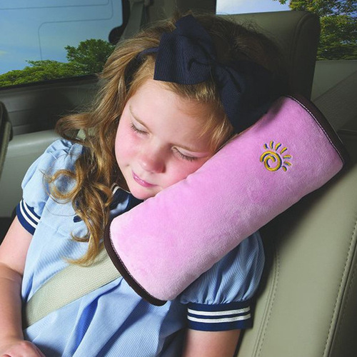 Children's Car Safety Belt Shoulder Cover, Car Seat Infant Sleeping Pillow, Faux Fur Safety Belt Cover