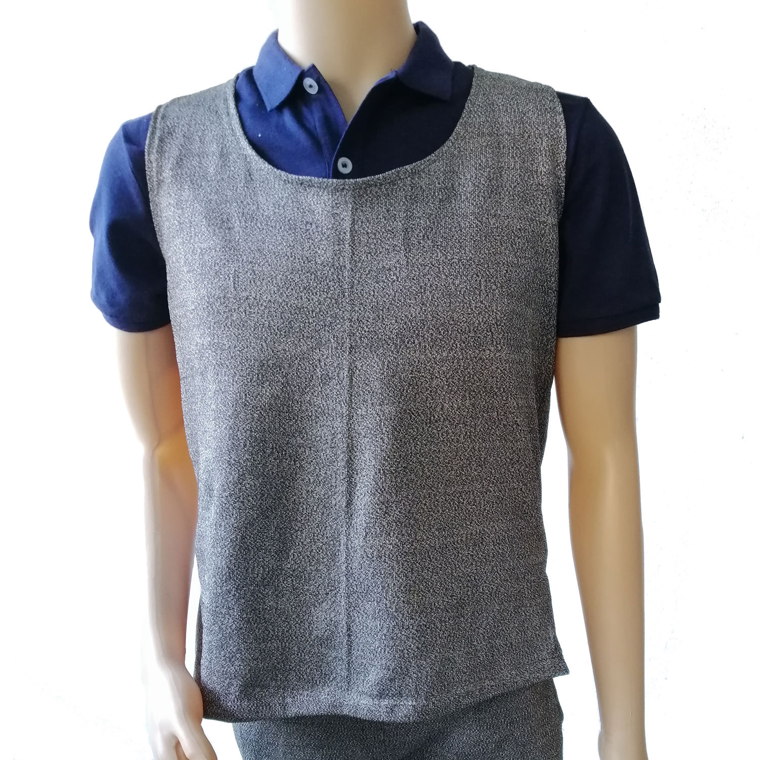 工厂批发保安防护背心门卫安保执勤服装针织防刺衣防割护背心5级