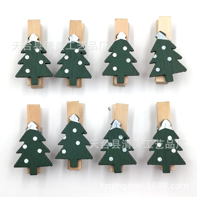 3,5 cm clip de madera mini clip de foto de madera/clip de foto pequeño de madera 25 piezas en un paquete