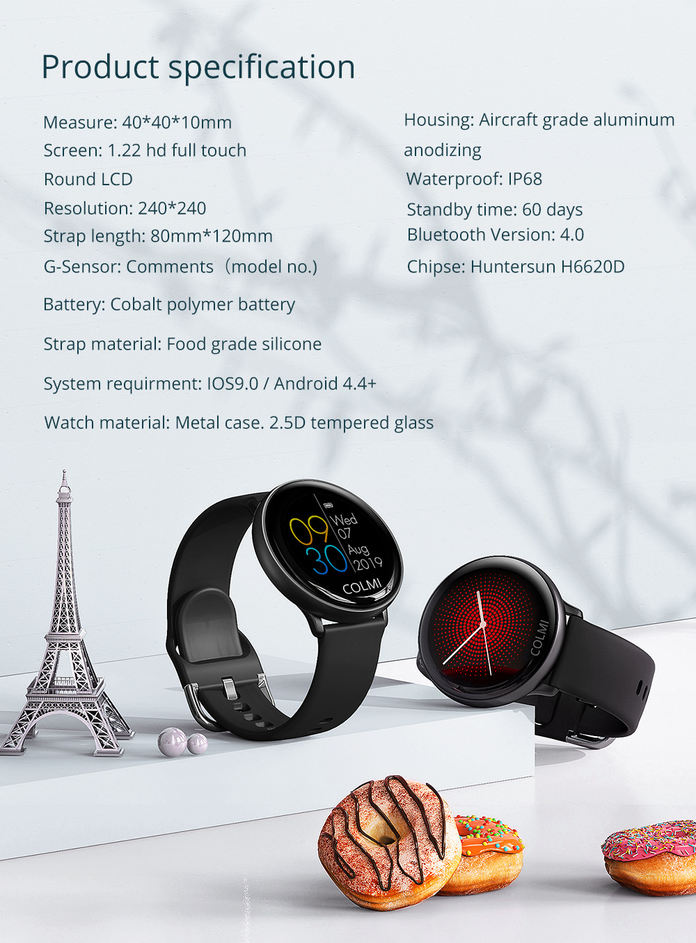 COLMI SKY2 Smart watch