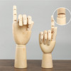 Hands model from natural wood, wooden wooden man, comics, 18cm