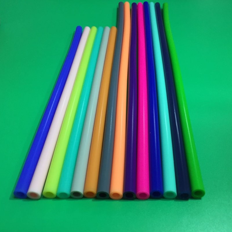 彩色划水掌硅胶管 柔软弹性高无毒无味硅胶管 耐高温彩色油管