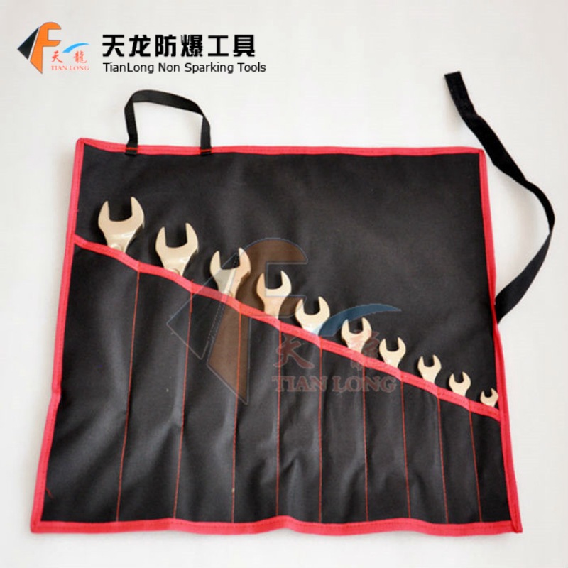 防爆双头呆扳手套装铜防爆开口扳手组套天龙防爆工具安全防爆扳手