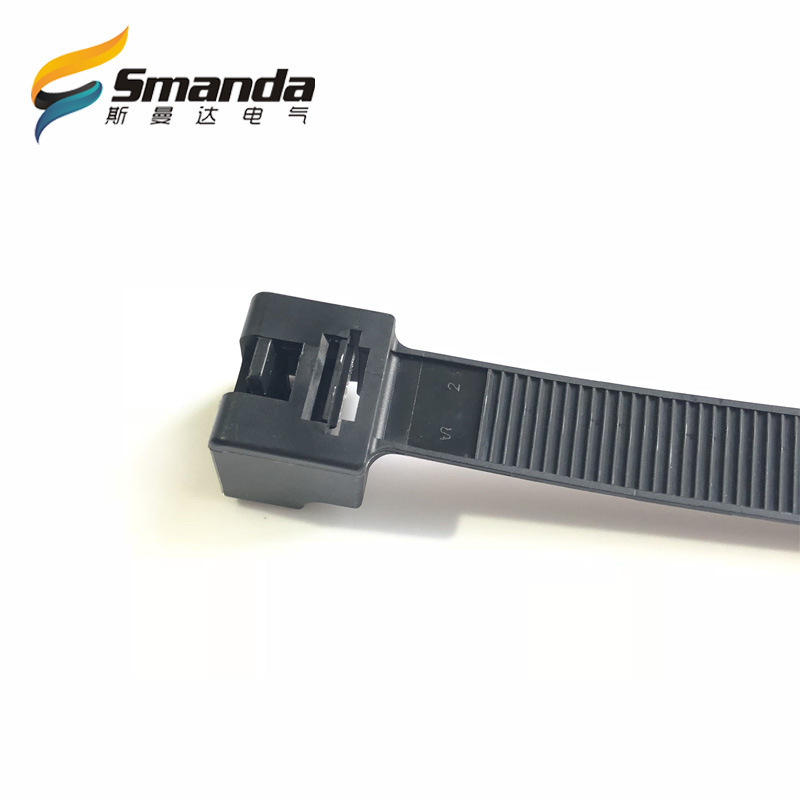 【厂家直销】  7*175 尼龙  新能源阻燃 线束方形卡扣 电缆束线带