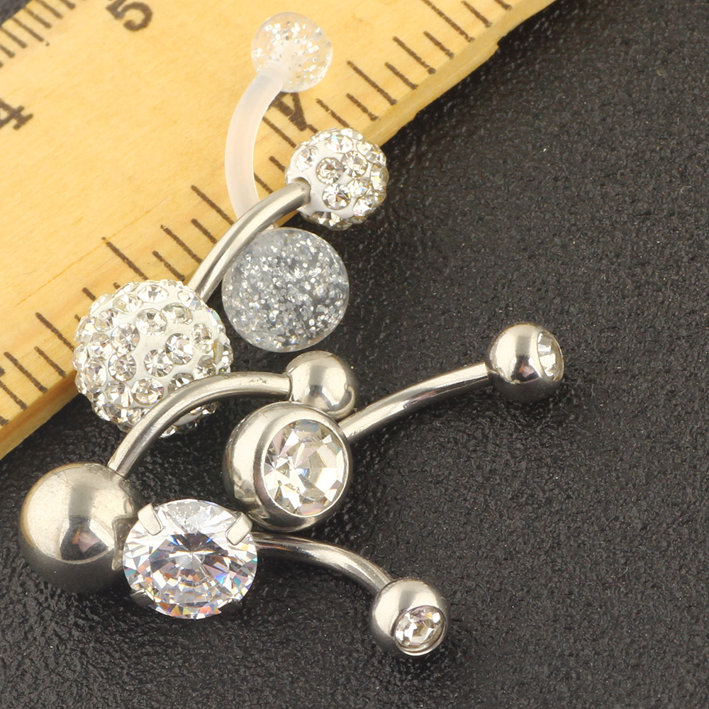 Pointed titanium steel lip stud product view