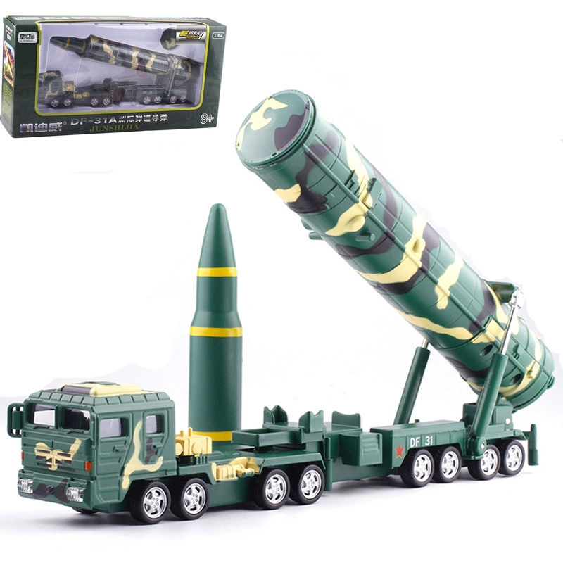 [Коробка] Кэдди 1:64 Dongfeng DF31A Межконтинентальная баллистическая ракетная установка модель 685051