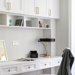 Kasuo Nordic Cabinet Door Wardrobe Light Luxury Gold Tone Handle European Modern Simple Kitchen Cabinet Drawer Cabinet Single Hole Handle