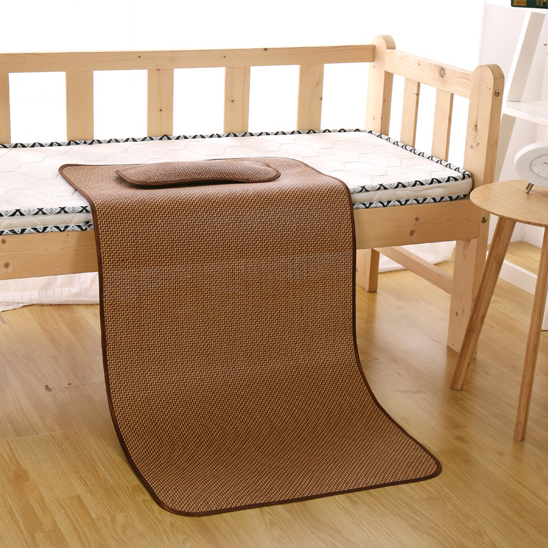 厂家直销 批发定做宝宝儿童凉席子 亚草婴儿凉席童席藤席60*120CM|ru