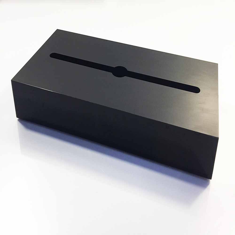 高档精致纸巾盒亚克力纸箱长方形品牌纸巾盒压克力制品工艺品制作