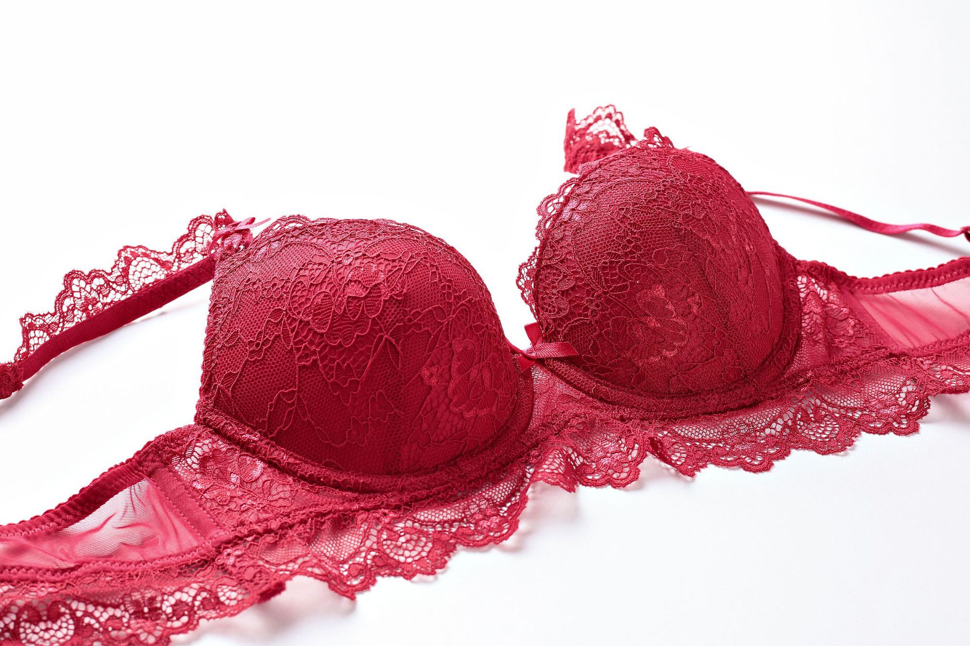 Ensemble soutien-gorge et culotte en dentelle pour femme_voghion.com