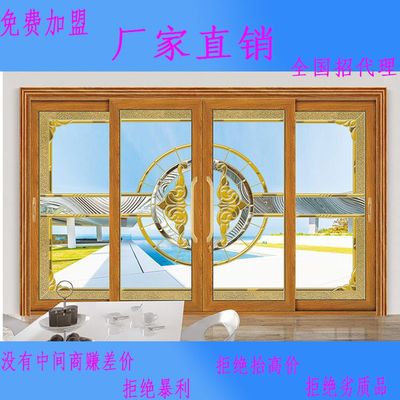 办公室门 阳台移门 推拉门 玻璃 进户门别墅大门感应门铝合金门窗