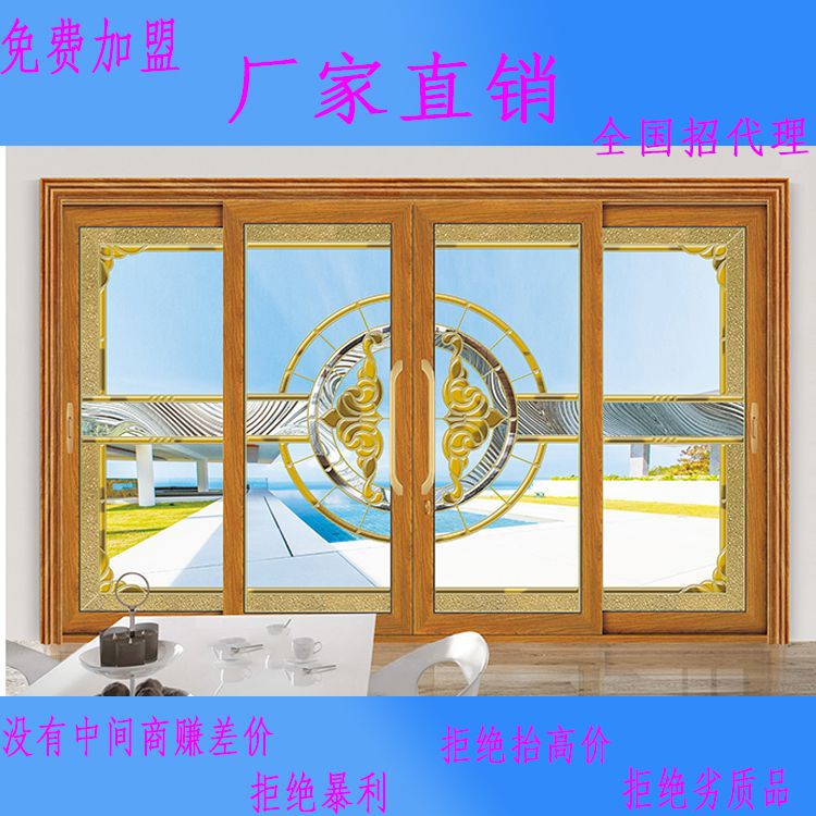 办公室门 阳台移门 推拉门 玻璃 进户门别墅大门感应门铝合金门窗