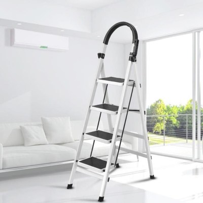 厂家直销家用梯子多功能人字梯加厚折叠梯扶梯四步五步梯踏板楼梯