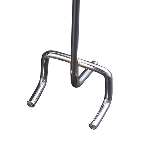 Hole Punch Hook, Supermarket Metal Triangle Hook, Chrome Hole Plate Hook, Mobile Phone Accessory Decorative Hook