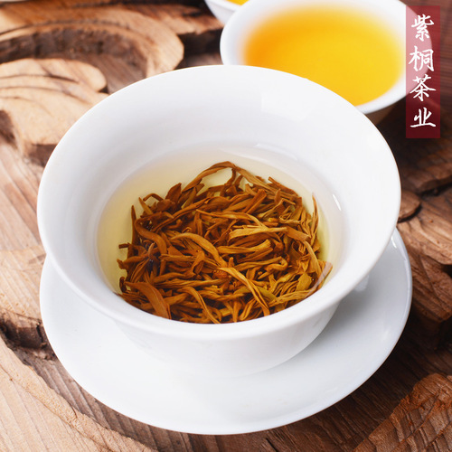New Tea Seven Layers Yellow Buds Jin Jun Mei Tea Wuyi Mountain Loose Bulk Wholesale Tongmu Pass High Mountain Honey Aroma Special Grade Black Tea