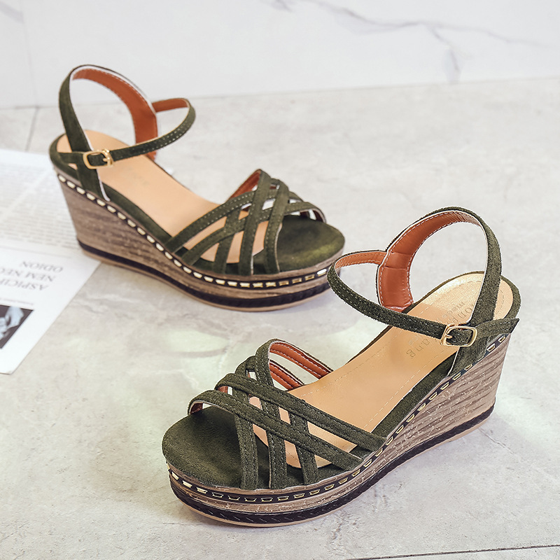 Chaussures été pour femme en Caoutchouc - Ref 3345511 Image 70