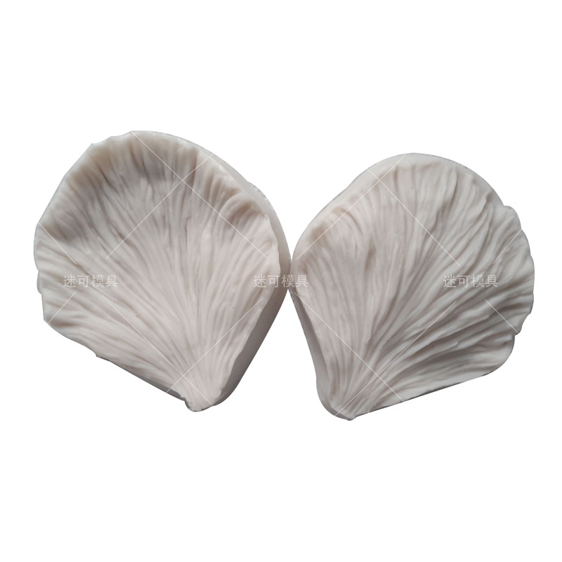 Fondant silicona en relieve molde pétalo textura impresión ritmo seco clip de silicona decoración del molde que forma la herramienta para hornear