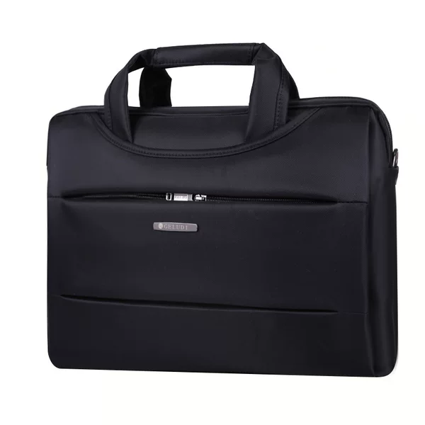 Service Bag 15 Inch Laptop Bag Shoulder Bag Crossbody Bag Korean Style Fashionable Simple Waterproof Oxford Cloth Briefcase