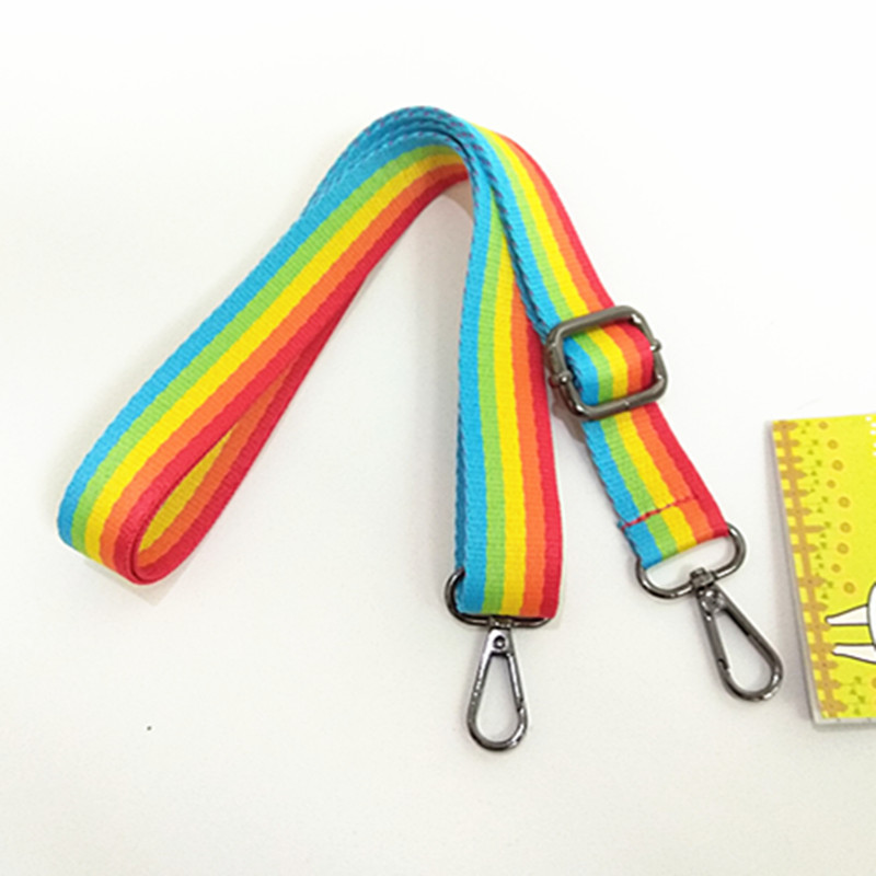 All Seasons Nylon Rainbow Sling Strap Bag Accessories display picture 2