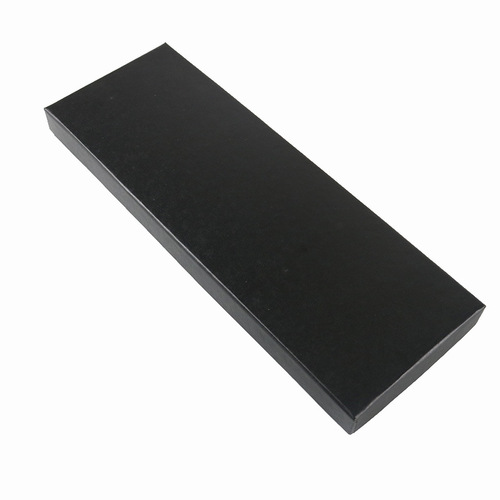 黑色长盒子领带盒子礼品盒包装盒 领带装纸盒 批发