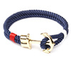 Fashionable woven bracelet, leather accessory