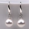 South Korean hypoallergenic goods, earrings, universal silver needle, accessory, silver 925 sample