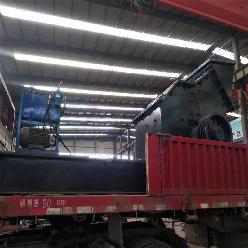 新型1010河卵石数控液压开箱式制砂机 级配砂石反击破高效细碎机