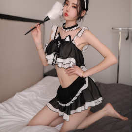 万兴 新款情趣内衣兔女郎猫女性感女制服夜店诱惑套装代发9093