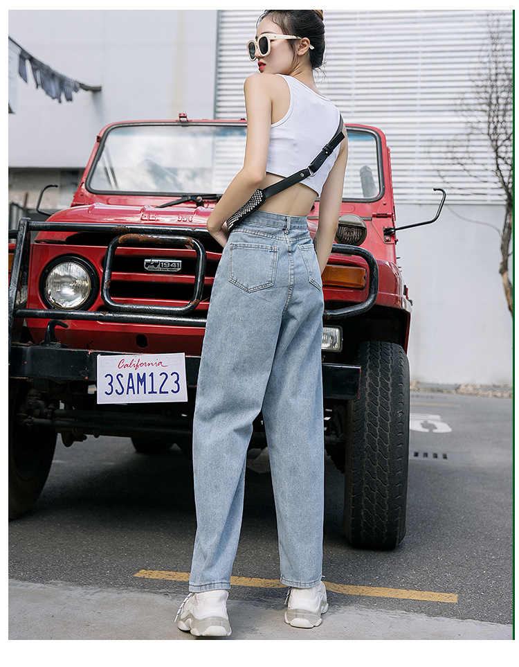 Pantalon léger femme en cow-boy - Ref 3430169 Image 22