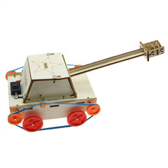 ZTZ Electric Tank Elementary School Student DIY Creative Handicraft Science and Technology Small Project Homemade Tank Science and Invention Materials