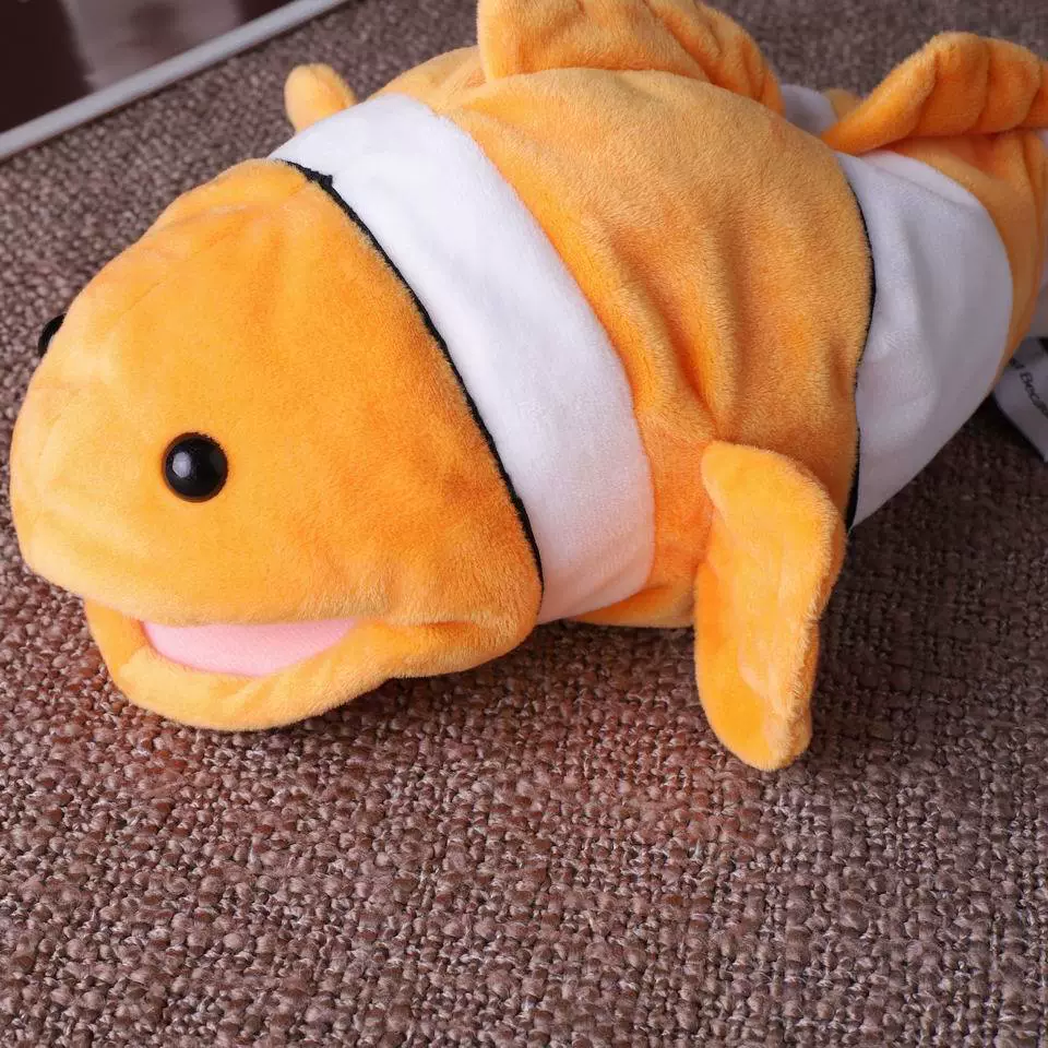 Hand puppet, toy, gloves for kindergarten, appeases doll