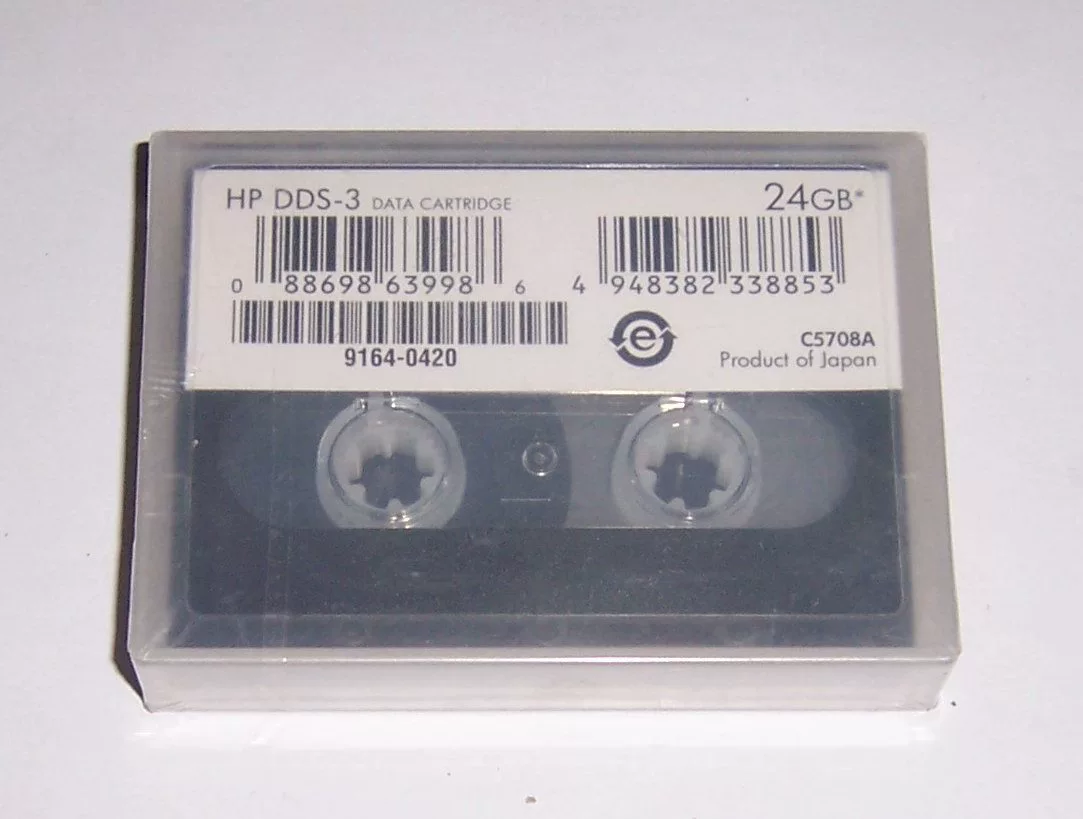 Новый DDS-3 лента HP Hewlett-Packard C5708A 12/24G DAT24GB