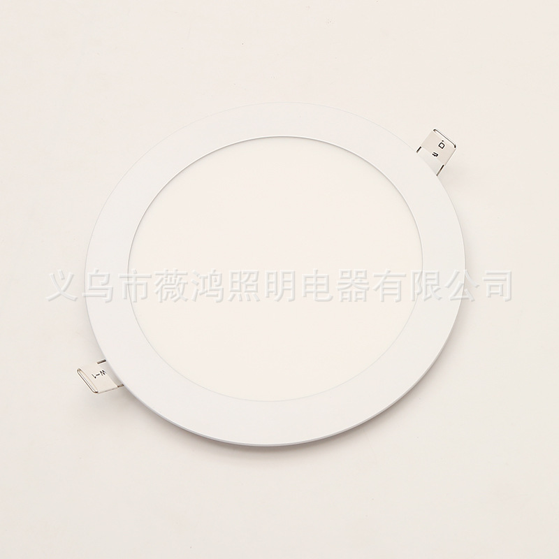 Simple incrustado blanco cálido ultra-Delgado panel de luz 12W18Wled downlight de techo de montaje abierto fundición de aluminio de ventas directas de la fábrica