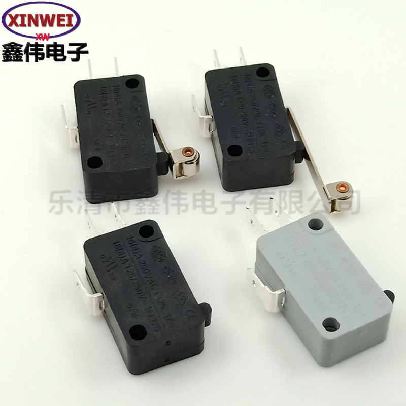 微动开关 带滚轮柄微动行程开关 耐高温大微动开关正品批发vm系列