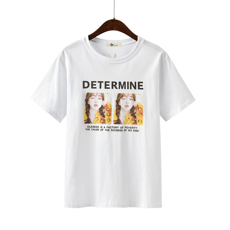 T-shirt femme en Coton et lin - Ref 3433828 Image 6