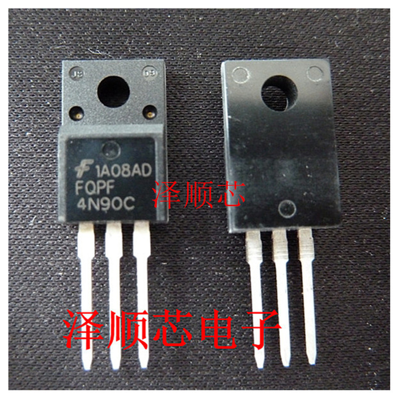 FQPF4N90C TO-220F 4A 900V N沟道 场效应管 全新原装正品 主营IC