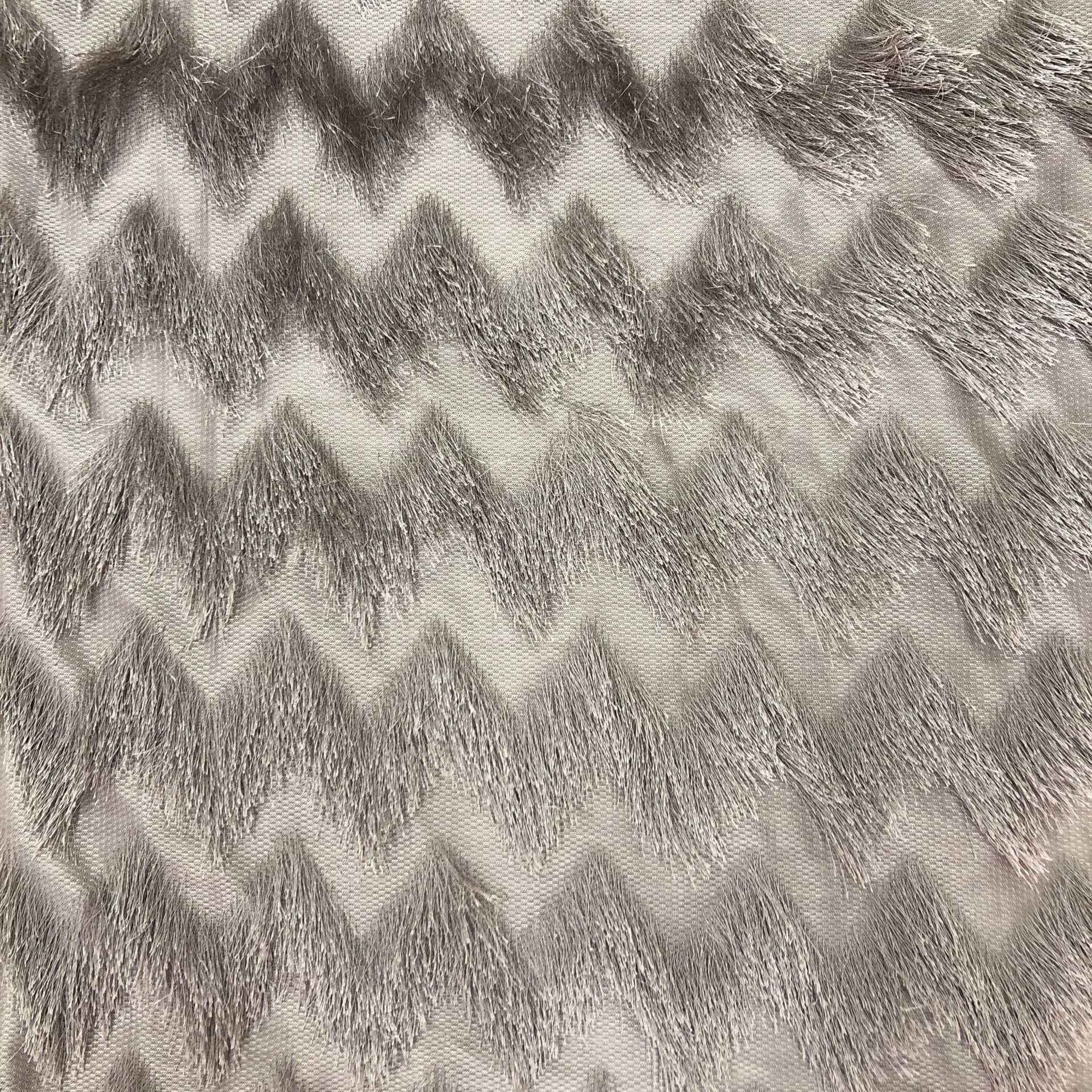 Suministro spot de tela de lana de aguja de pino, tela de moda de lana de mariposa, tela de lana de aguja de pino, tela de lana larga, jacquard ondulado