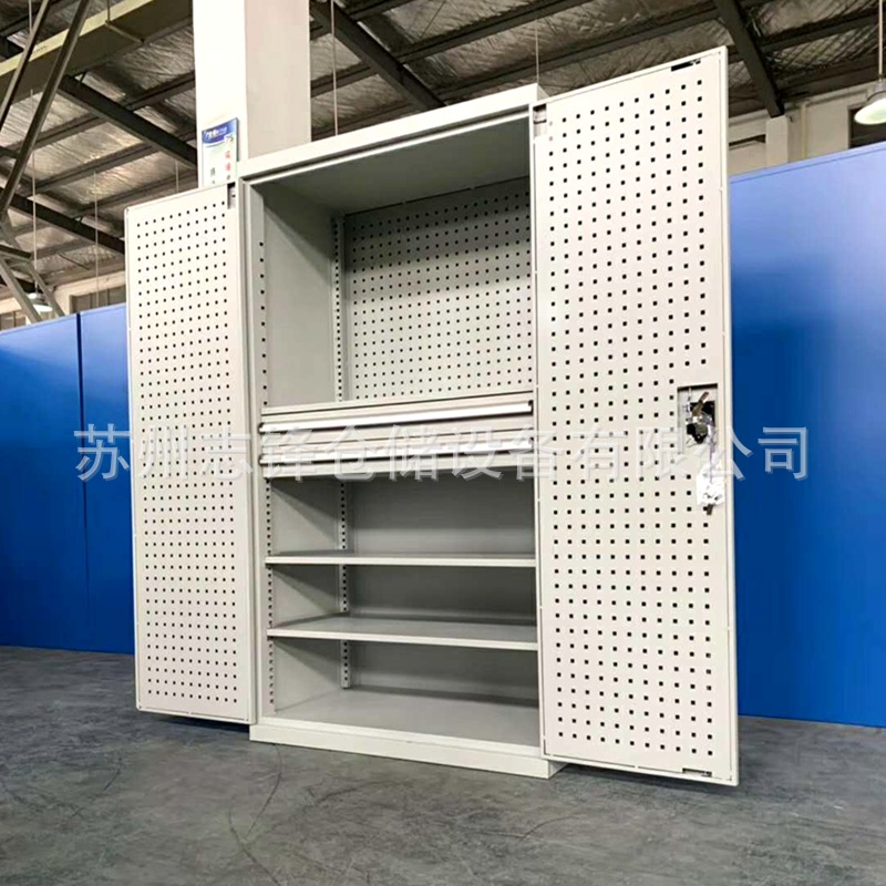 重型工具柜双开门车间工具柜五金工具柜铁皮柜工具储物柜厂家