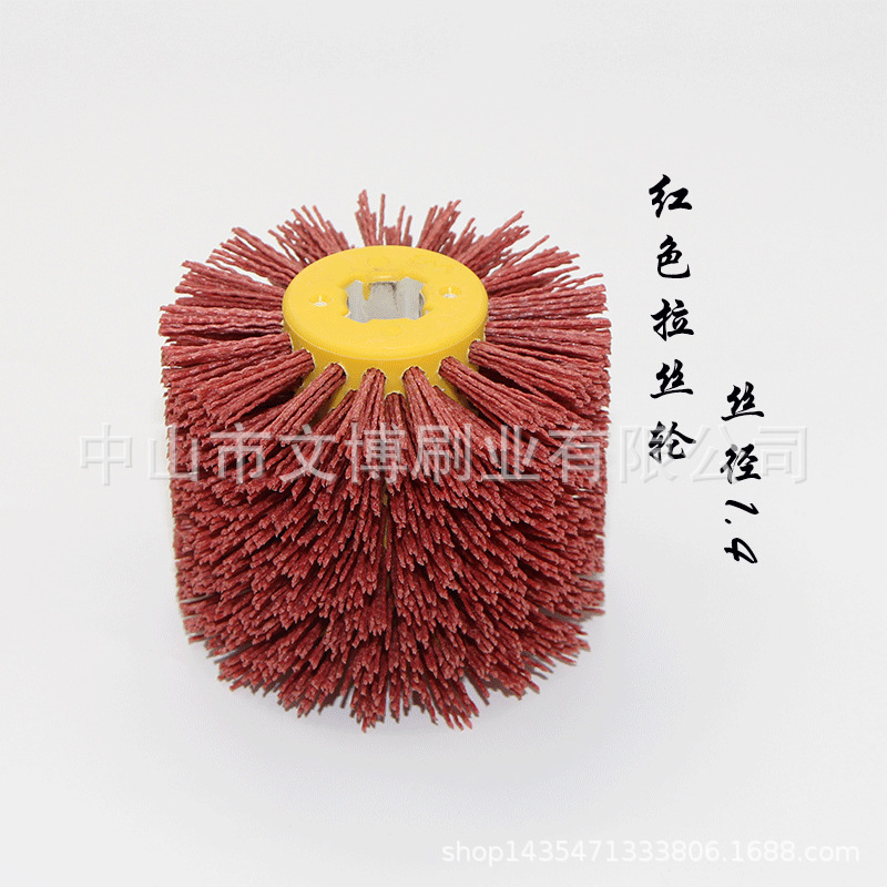 Venta caliente especial transfronteriza, rueda de trefilado de alambre abrasivo, lana de caballo de sisal, madera pulida, pintura abierta, reducción, desbarbado, pulido