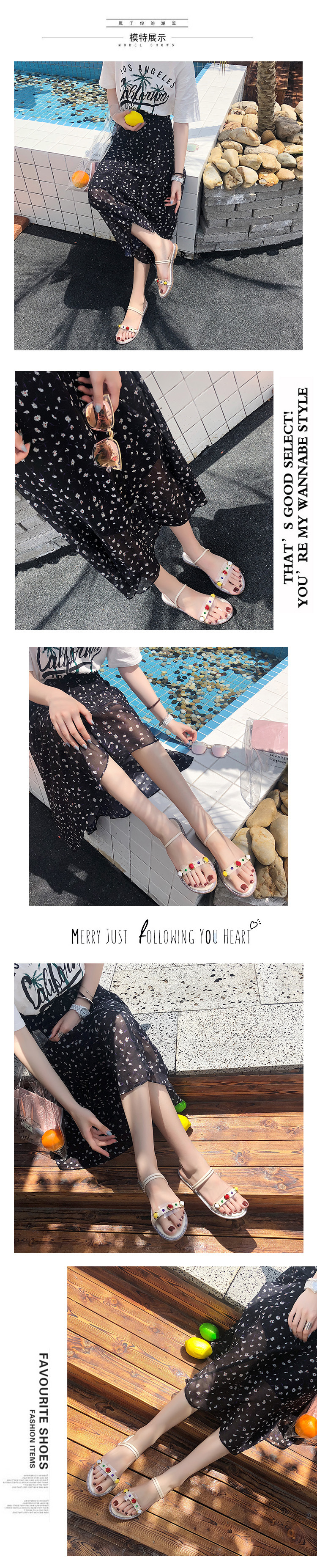 Chaussures été pour femme en Caoutchouc - Ref 3346283 Image 10