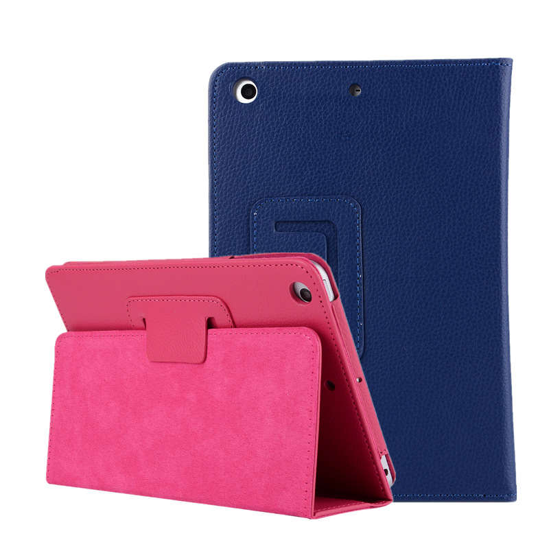 Suitable for new iPad mini5 flat bracket protective cover Apple ipad mini 4 half folding leather case mini3