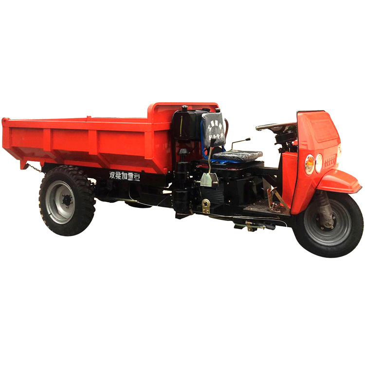 智鑫柴油小型三轮车 工地工程用柴油自卸三轮车 矿用蹦蹦车图片