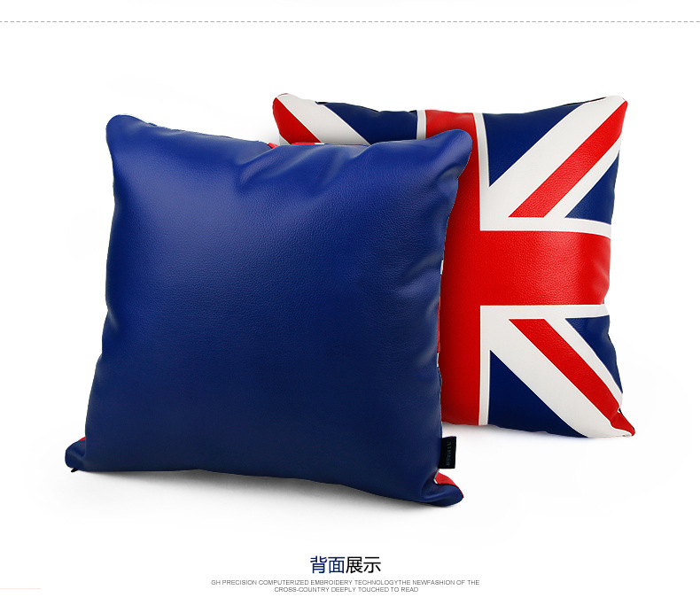 Wholesale cartoon waist gift car pillow advertising waist cushion pillow back cushion office sofa car cushion