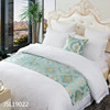 賓館酒店用品布草床尾巾、床旗、床尾墊、床蓋廠家直銷歡迎定制