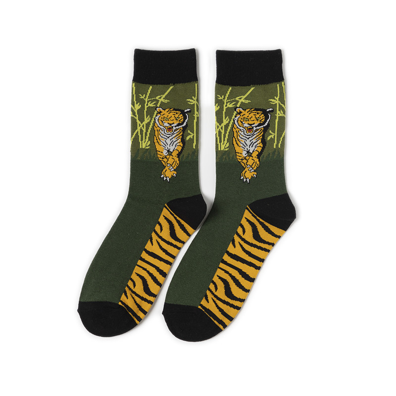 65g Weight Socks Classification Socks Lingerie Type Cotton (more than 50%) Fabric Type A Pair Quantity Casual, Daily Occasion Animal, Color Block Pattern All Seasons Season Unisex Gender Cute Style A Pair Cute Unisex Animal Color Block Cotton (more Than 50%) Crew Socks 16