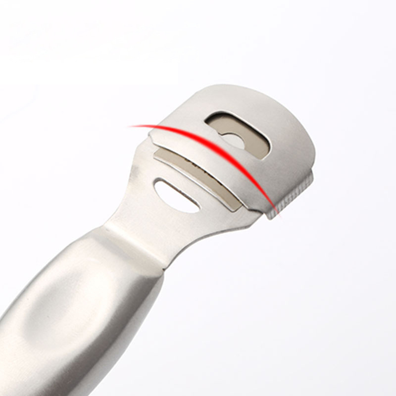 Stainless steel foot file callus remover dead skin file dead skin pumice stone foot care tool
