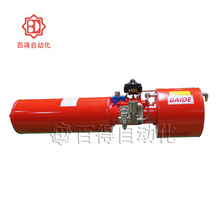 GF型气动执行器进口型大扭矩高端气缸变速高扭矩