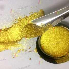 超级黄金粉 24K高纯金色珠光粉 800目匹克金