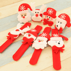 クリスマスラケットクリスマスサンタクロース雪だるま鹿の角創意子供玩具ブレスレット装飾ブレスレット用品卸売り