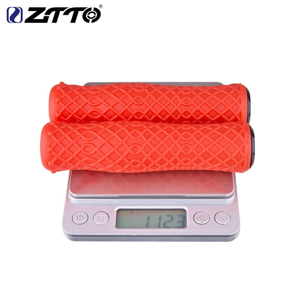 ZTTO bicicleta de montaña bicicleta mango ligero amortiguador resistente a las manchas antideslizante cubierta de la manija de silicona cubierta de la manija de color camuflaje